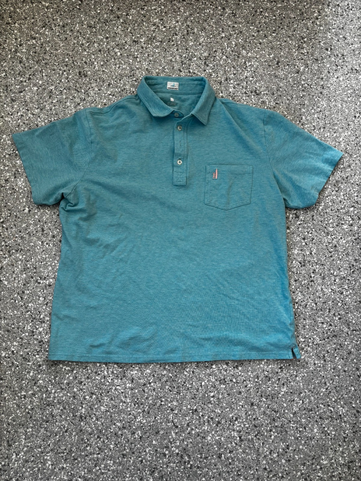 Johnnie O Hangin Out Light Blue Mens Polo size Large Johnnie O Hangin Out Light Blue Mens Polo size Large