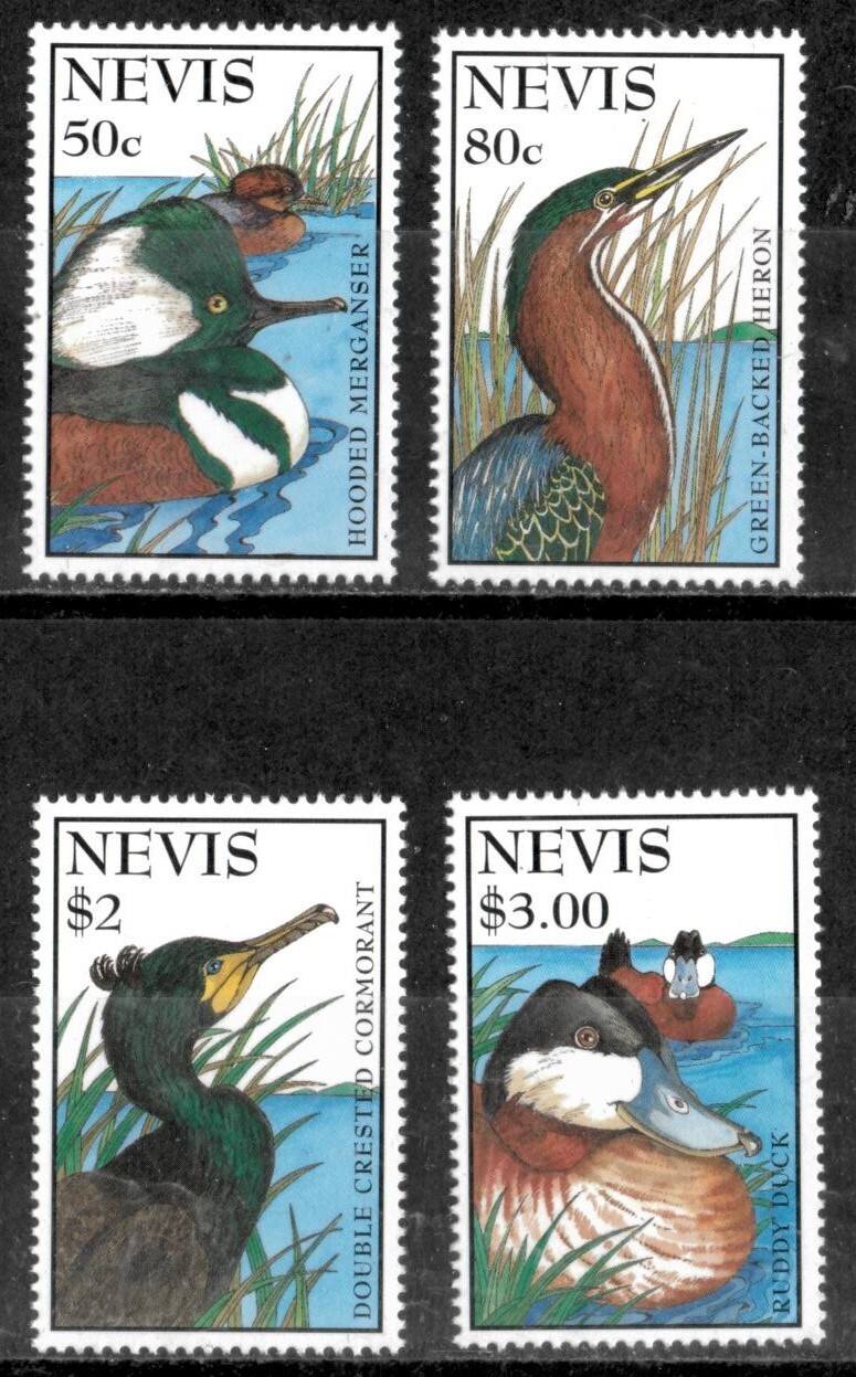 Nevis 1995 - Water Birds - Set of 4 Stamps - Scott #896-9 - MNH Nevis 1995 - Water Birds - Set of 4 Stamps - Scott #896-9 - MNH