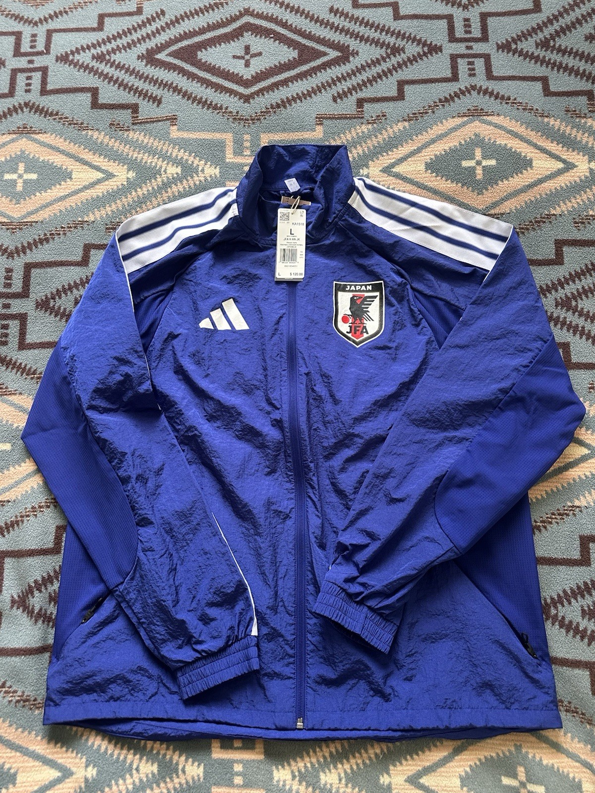 NWT Japan Adidas 2026 Home World Cup Anthem Jacket Soccer Football KA1518 Men L