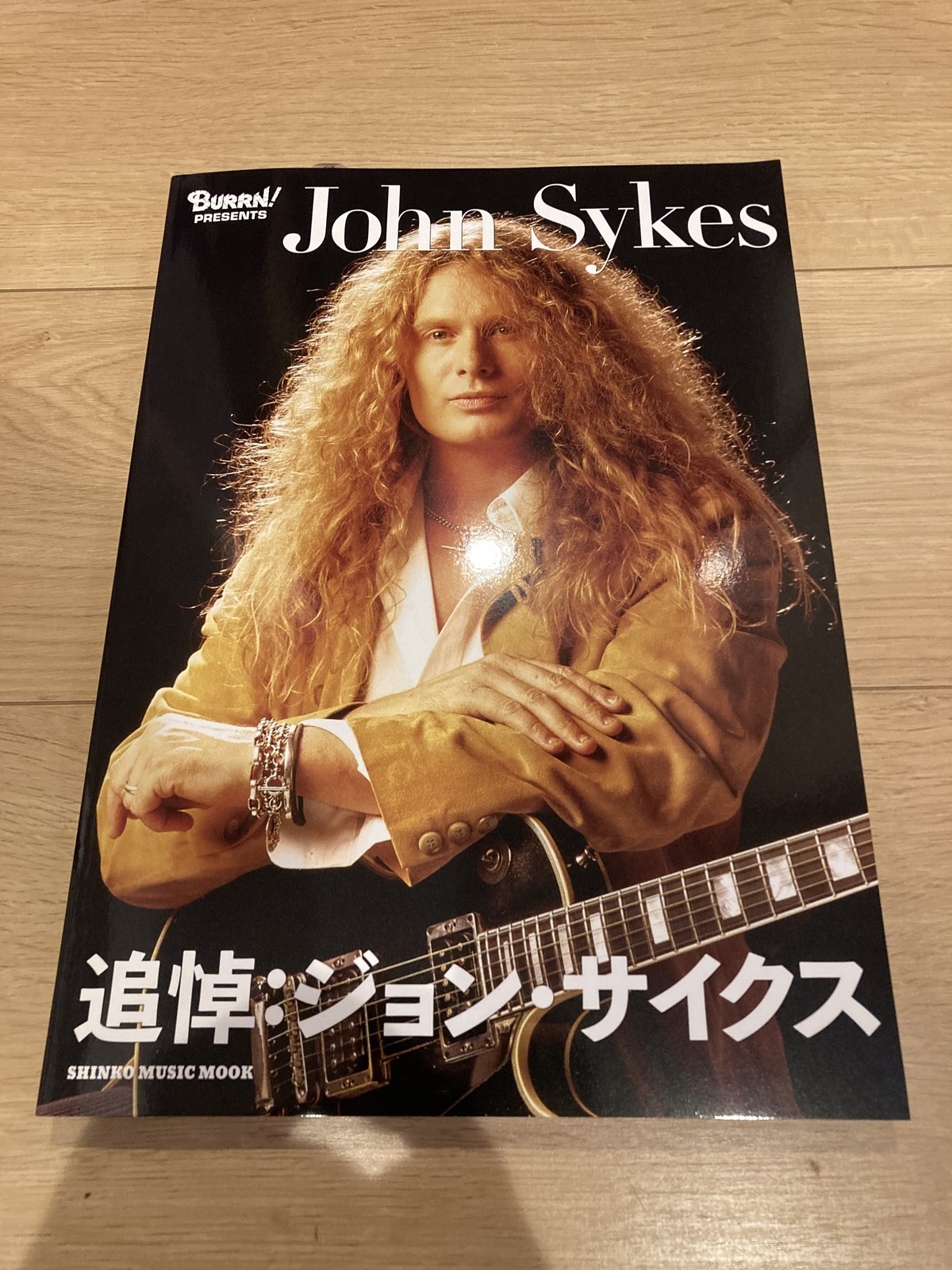 BURRN PRESENTS Tribute to John Sykes Japanese Magazine Memorial Book