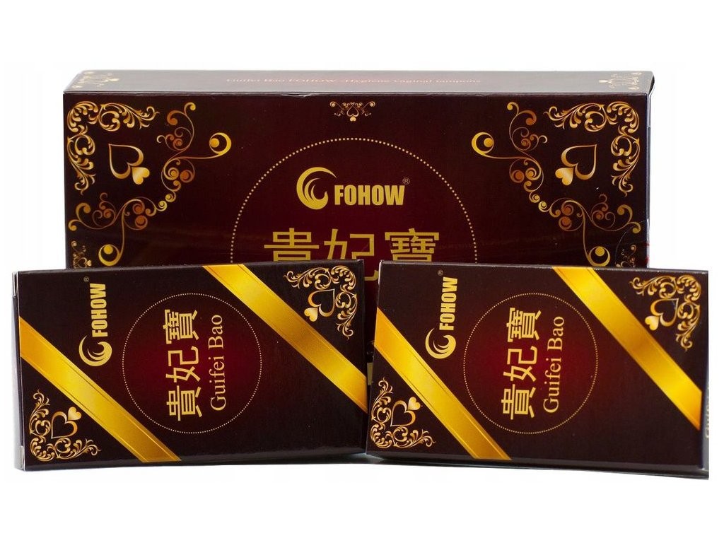 Fohow Guifei Bao Women's Sanitary Herbal Pads 6 Units Natural Care