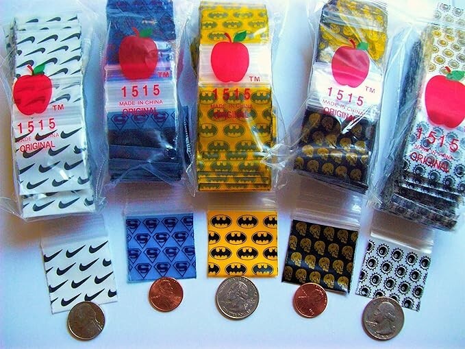 10,000pcs BULK DIME BAGS  1.5
