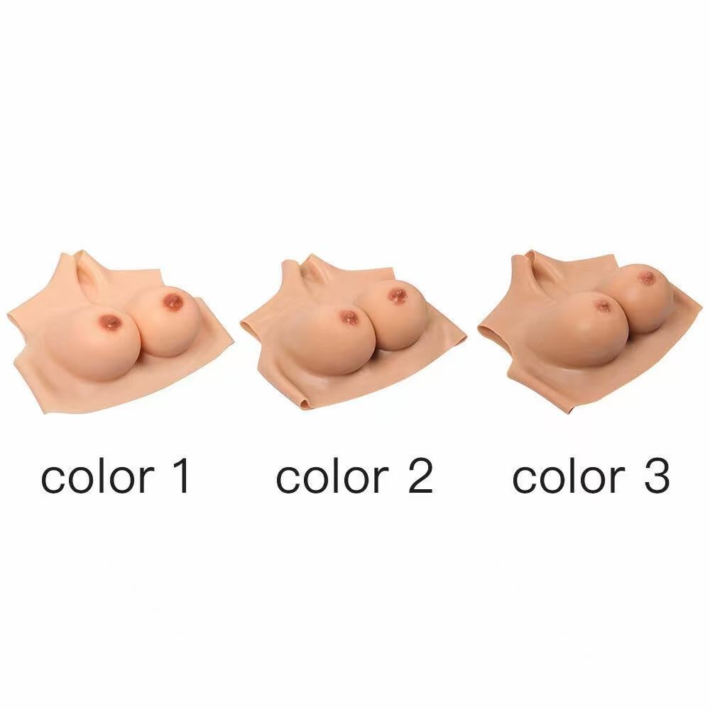 Realistic C-G Cup Silicone Breast Forms Breast Plate Fake Boobs For Crossdresser Realistic C-G Cup Silicone Breast Forms Breast Plate Fake Boobs For Crossdresser