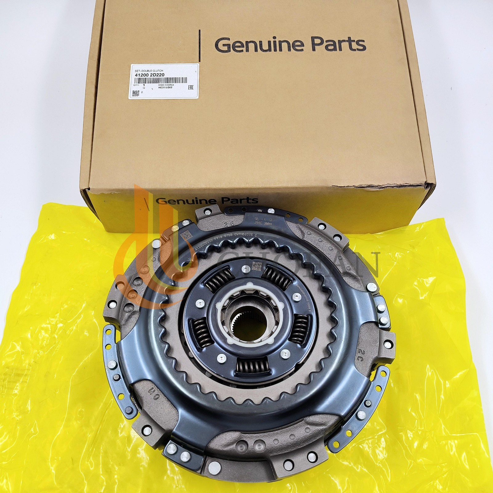For 2015-2021 Elantra Kona Sonata Tucson Veloster 412002D220 Double Clutch OEM