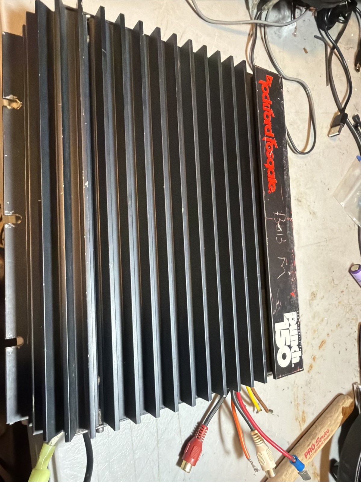 Vintage Rockford Fosgate Punch 150 Power Amplifier 2 Channel Vintage Rockford Fosgate Punch 150 Power Amplifier 2 Channel