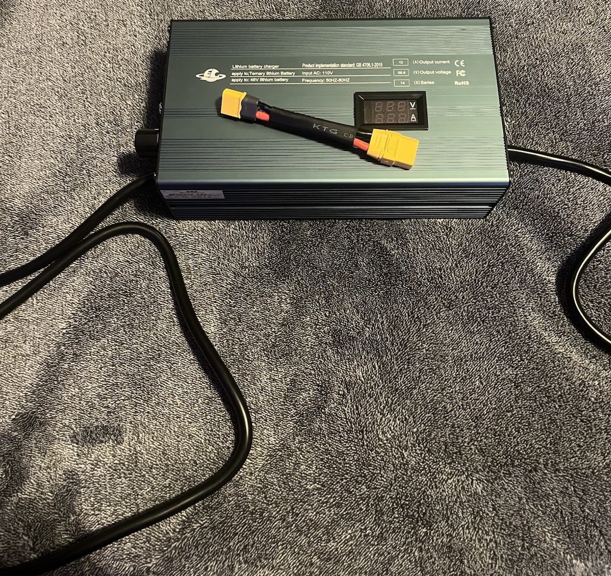 Brand New EMX 12A 52V Adjustable Charger from Electric & Co.