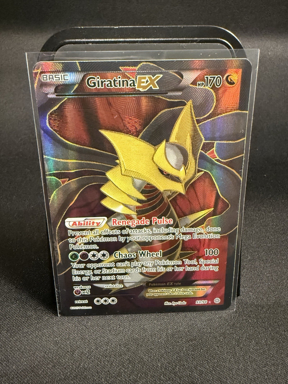 Giratina EX (93 Full Art) 93/98 XY - Ancient Origins Holo Giratina EX (93 Full Art) 93/98 XY - Ancient Origins Holo