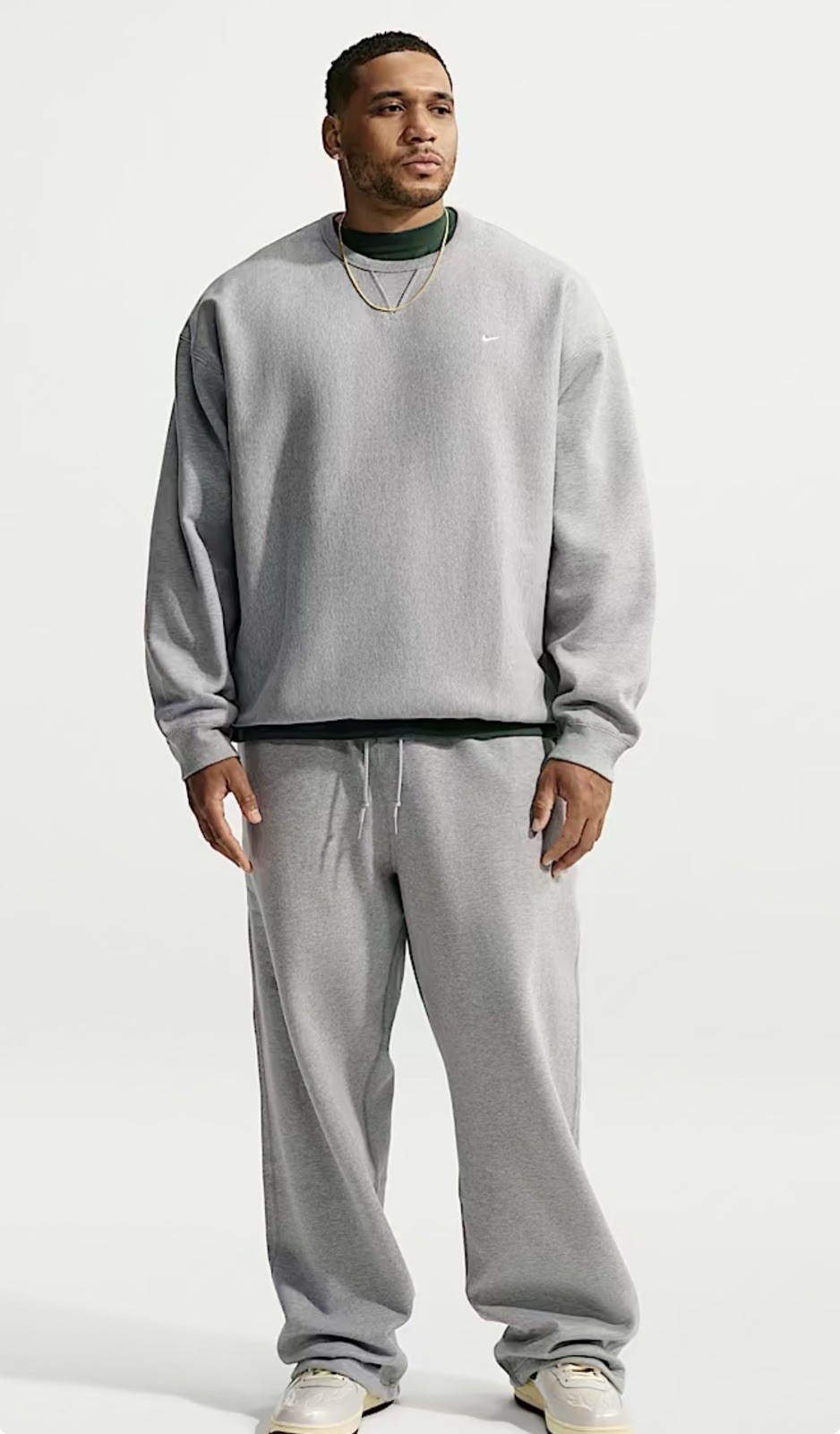 Nike Solo Swoosh Men\'s Fleece Open-Hem Pants XXL ( Never Worn) Mark & Hole