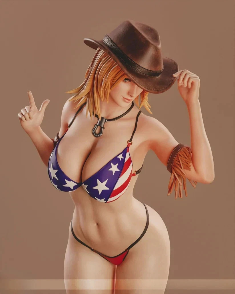 Tina Armstrong Dead or Alive Figure Hand-Painted Resin Statue 25cm Collectible