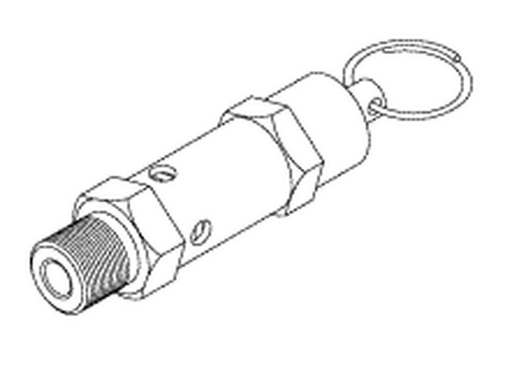 Tuttnauer SAFETY VALVE (37 PSI) RPI Part #TUV011 OEM Part #03110003