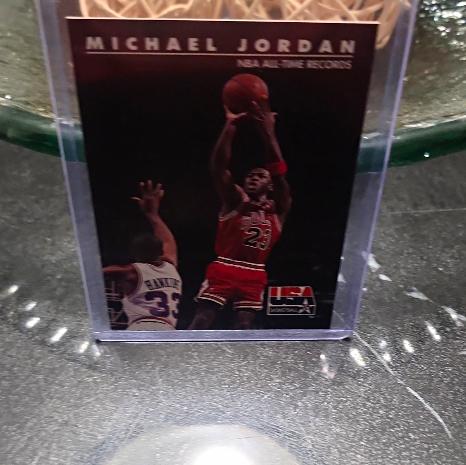 SkyBox NBA All-Time Records Michael Jordan Chicago Bulls #45 Basketball Card
