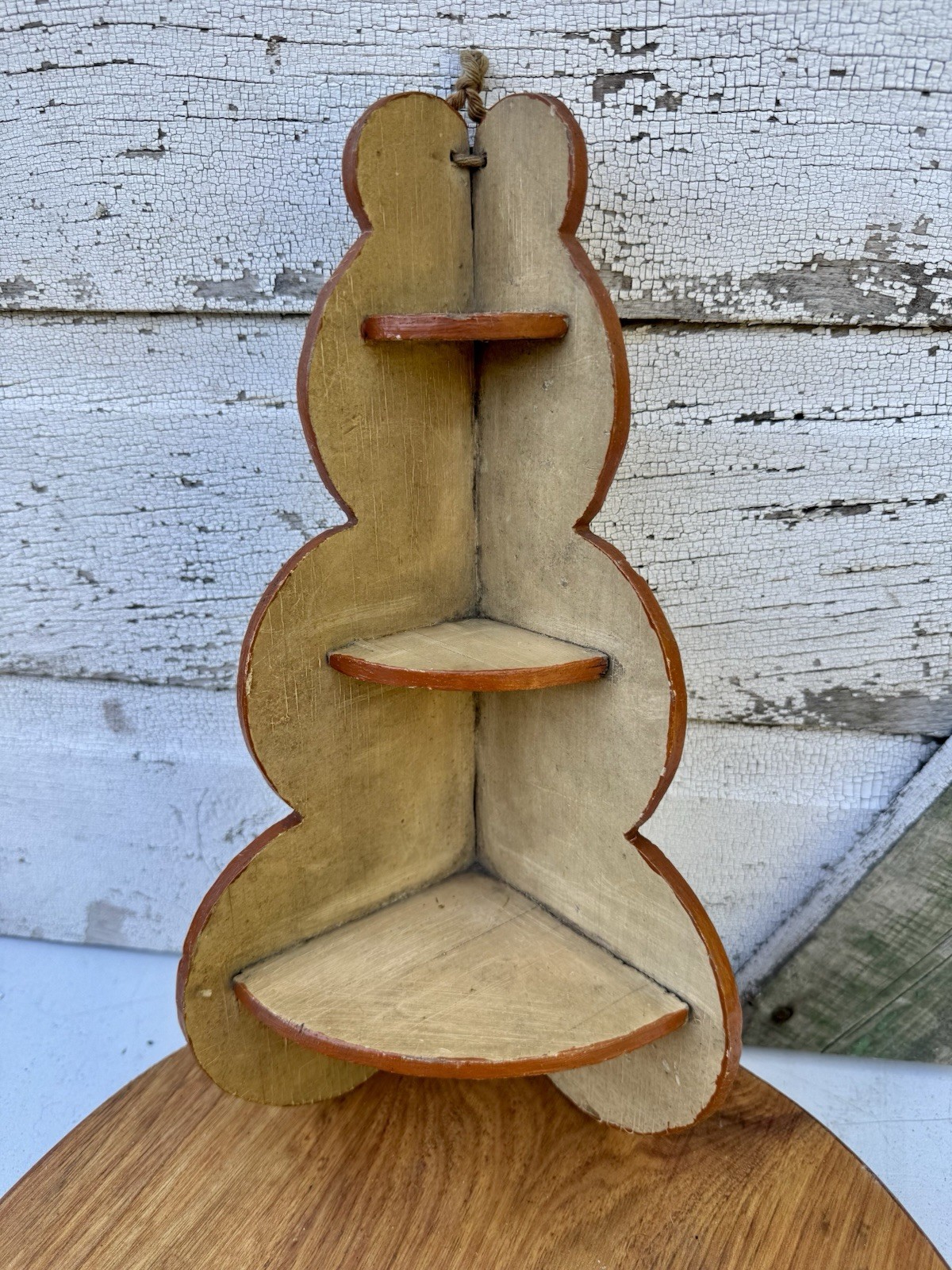 Antique Corner Shelf Folk Art Primitive Country Decor Old Paint Small Wall Shelf Antique Corner Shelf Folk Art Primitive Country Decor Old Paint Small Wall Shelf