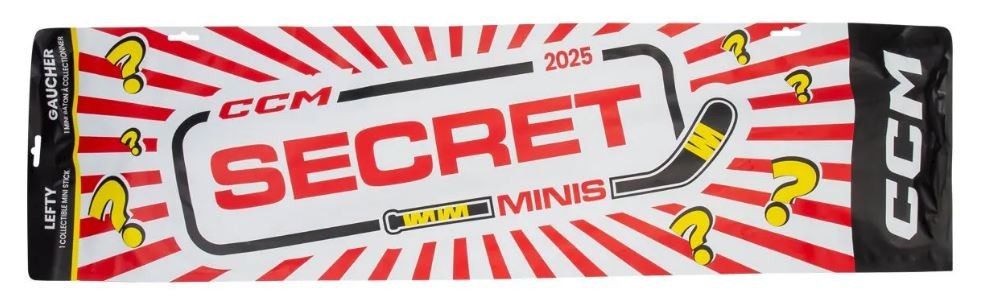 CCM Secret Mini 2025 Mini Hockey Stick (Right Hand)