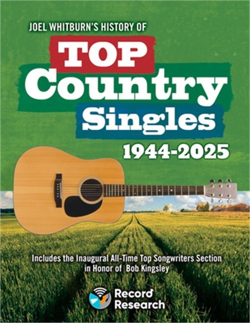 Top Country Singles 1944-2025 (Hardback or Cased Book)