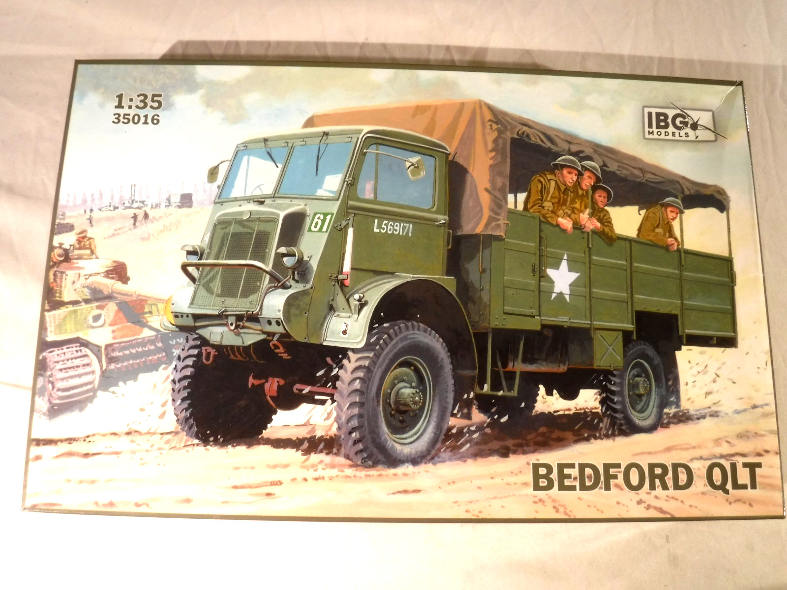 Free Shipping 1/35 IBG Models Bedford QLT Truck # 35016 Markings 4/3 Versions