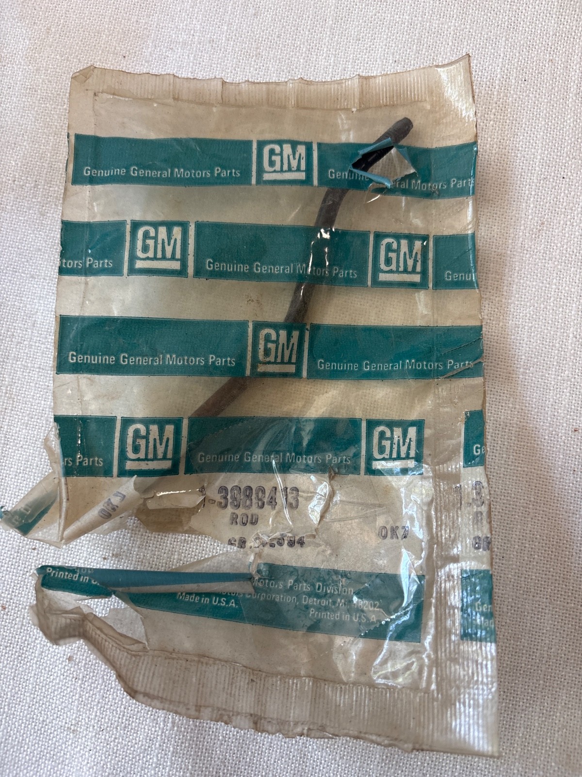 1969-1979 NOS GM parking Brake Rod Nova