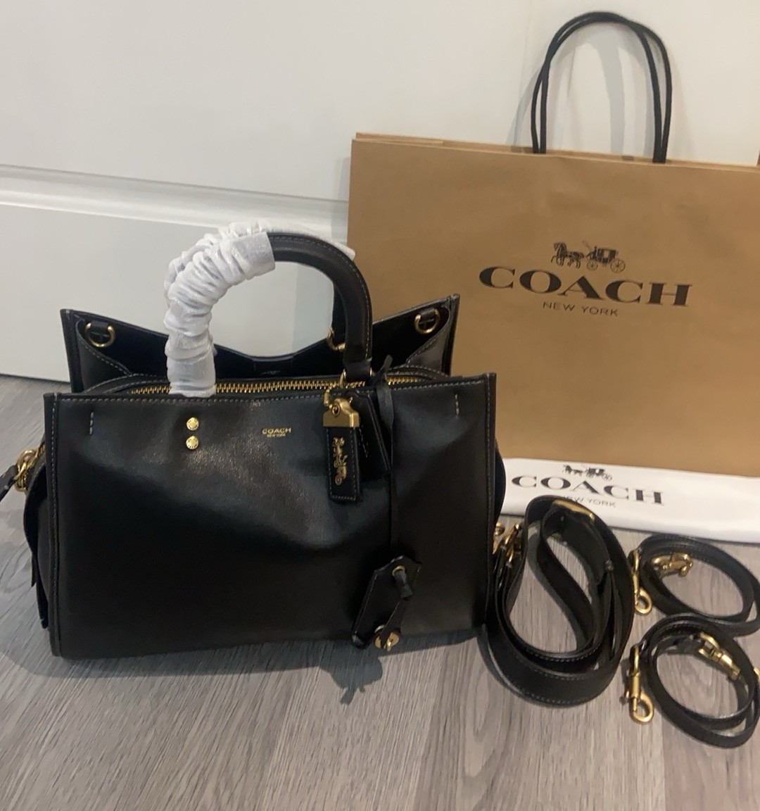 CCX23 Rogue 31 Soft Split Leather Crossbody black CCX23 Rogue 31 Soft Split Leather Crossbody black