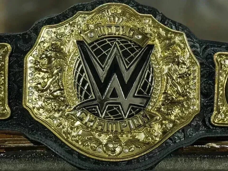 New 2023 World Heavyweight Championship Title Replica Wrestling Belt 4MM Diecast