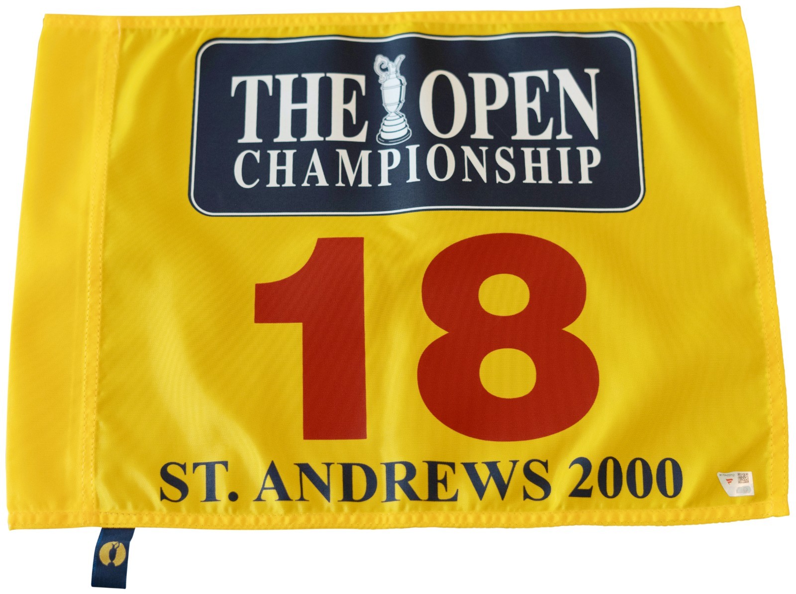 Official 2000 The British Open Championship 129th St Andrews Golf Pin Flag 🔥 ⛳️