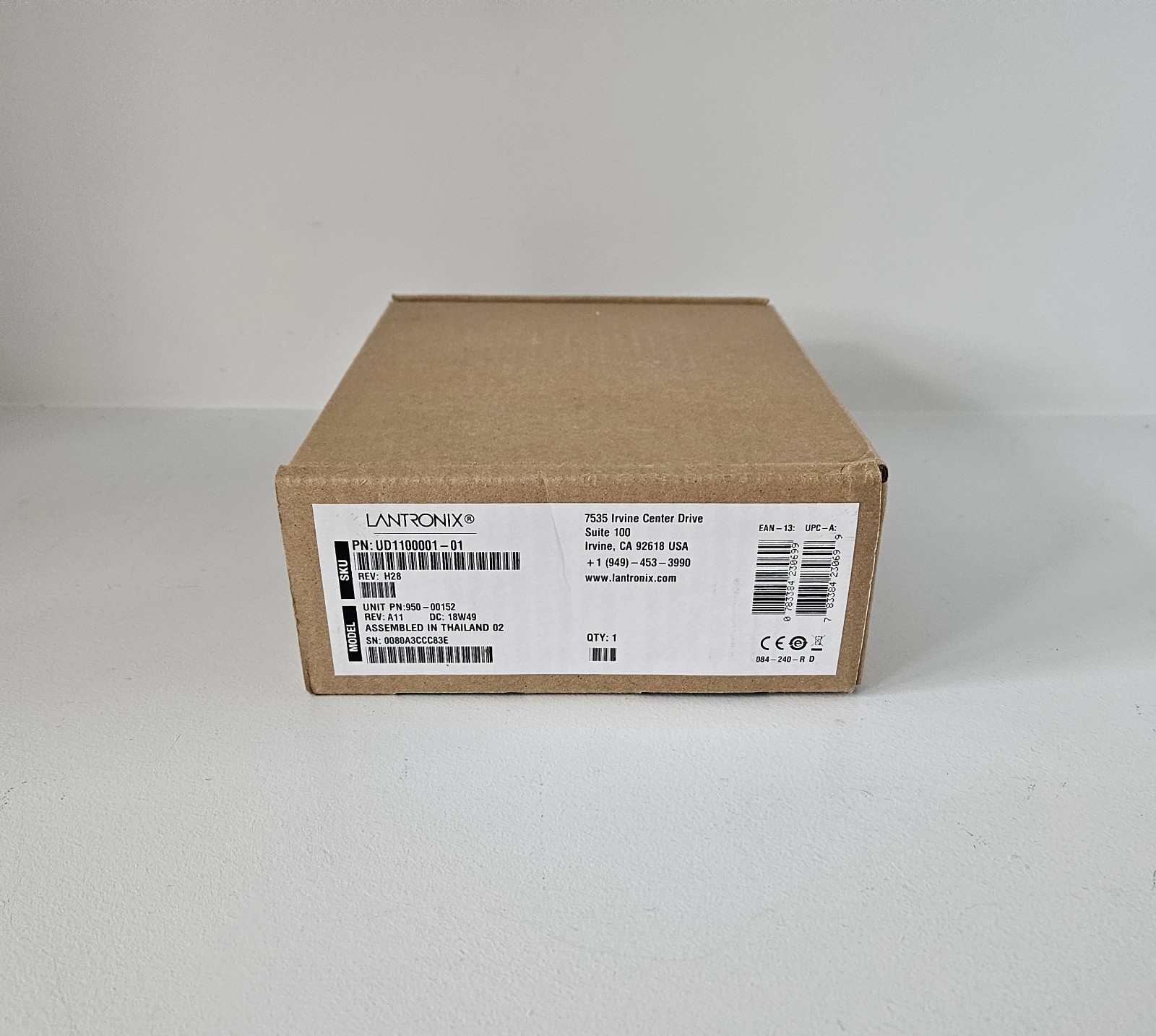 *NEW* Lantronix UDS1100 1-Port Serial-to-Ethernet Device Server 950-00152