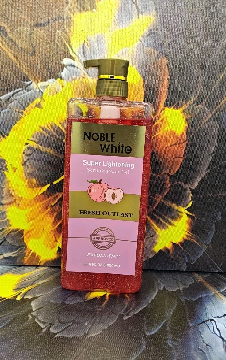 Noble White Fresh Outlast Lightening Exfoliating Shower Gel 1000ml Noble White Fresh Outlast Lightening Exfoliating Shower Gel 1000ml