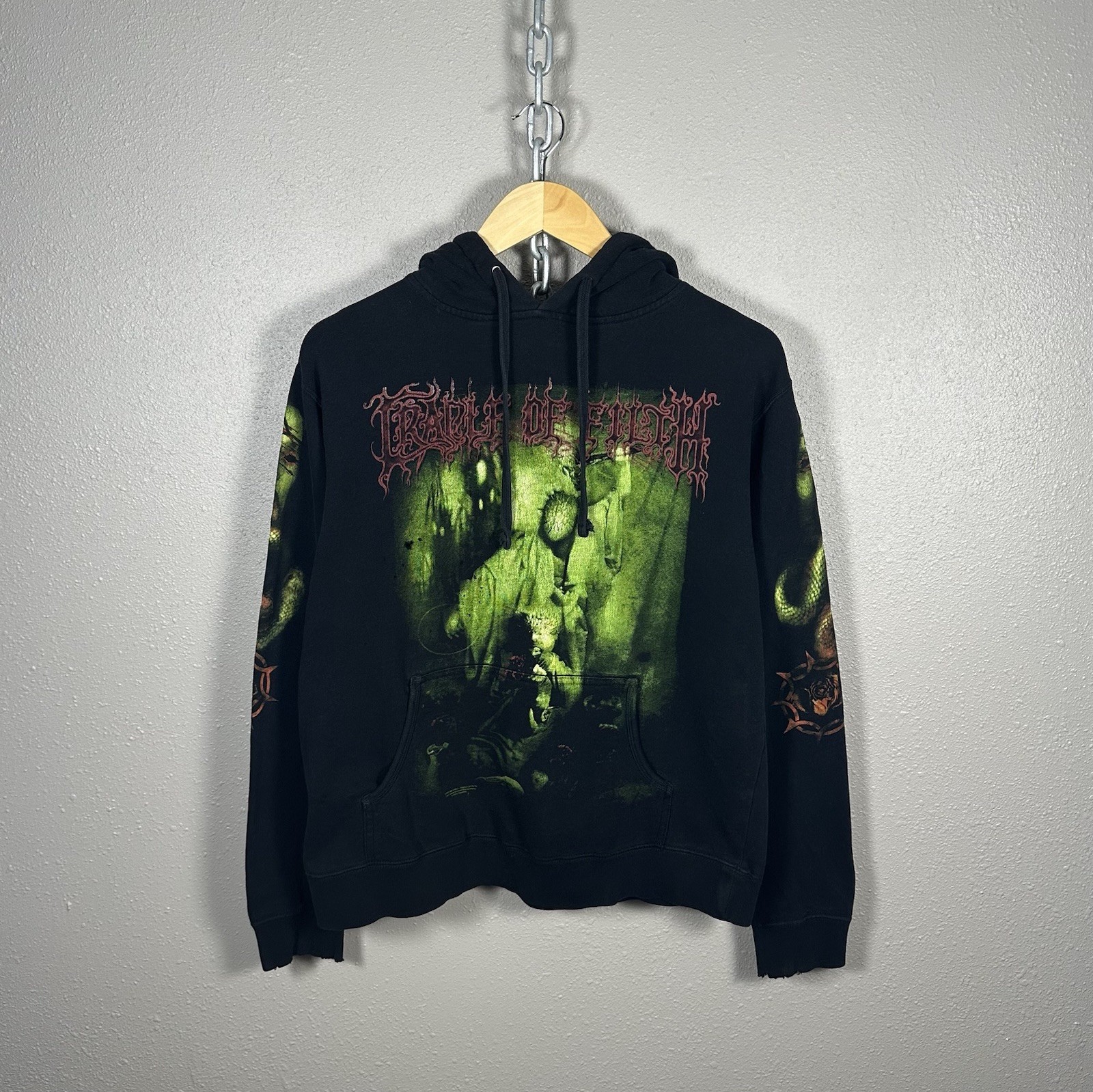 Vintage 2006 Cradle of Filth Thornography Rare Promo Hoodie Size Small Y2K 90s Vintage 2006 Cradle of Filth Thornography Rare Promo Hoodie Size Small Y2K 90s