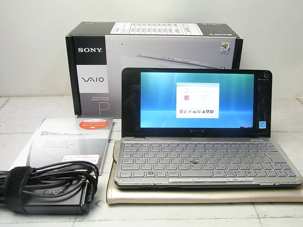 Sony VAIO Type P VGN-P90S Atom Z520 2GB 60GB HDD 8\