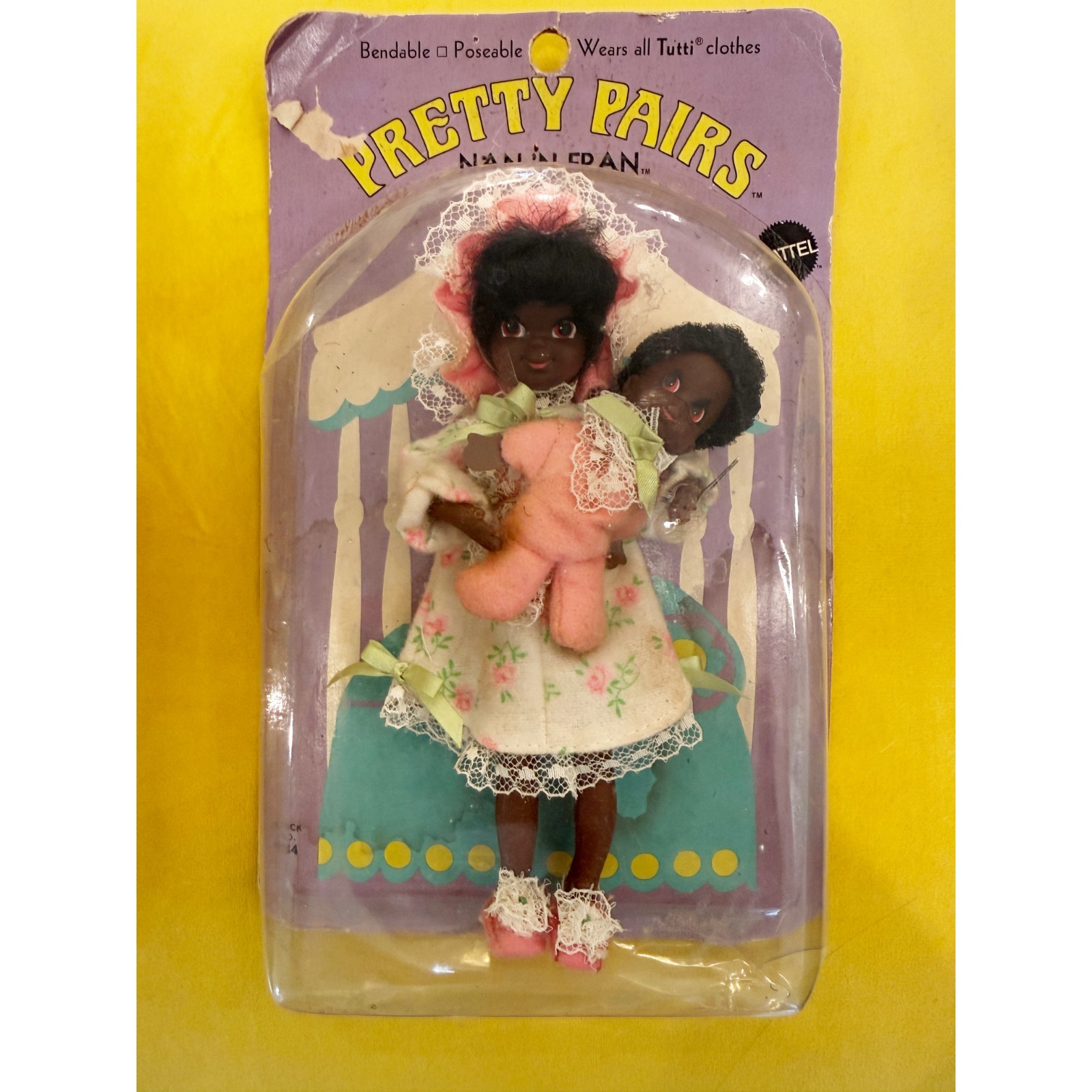 VINTAGE Mattel Barbie 1965 Tutti friend Pretty Pairs Nan ‘n Fran 6” NIB VINTAGE Mattel Barbie 1965 Tutti friend Pretty Pairs Nan ‘n Fran 6” NIB