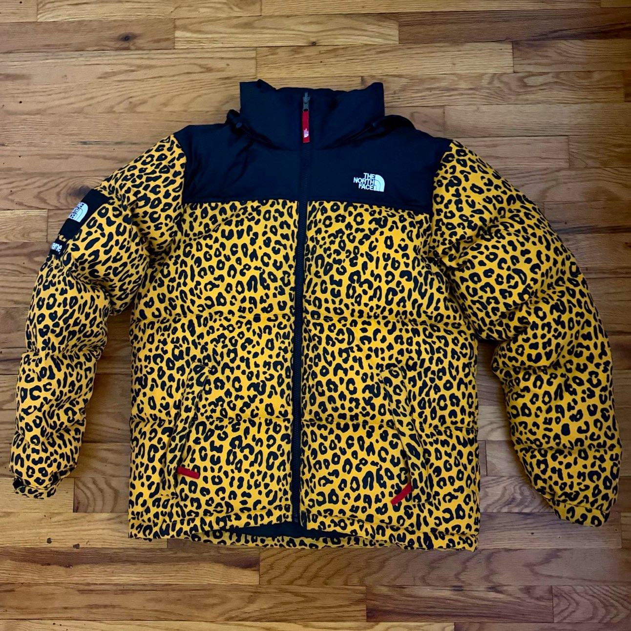 Supreme x The North Face Mens XL 700 Puffer Jacket Leopard Print Full Zip Supreme x The North Face Mens XL 700 Puffer Jacket Leopard Print Full Zip