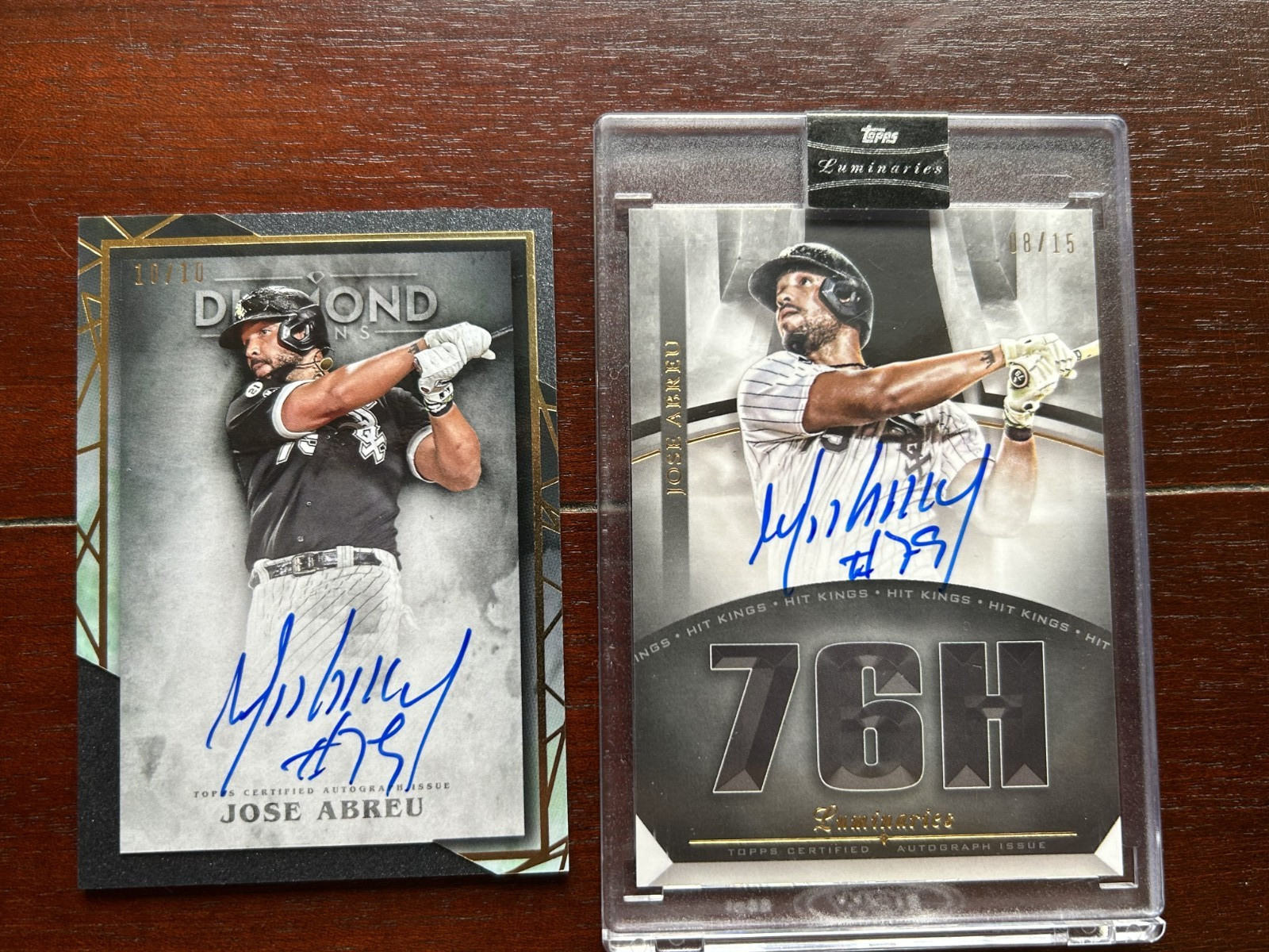 Jose Abreu Topps Diamond Icons and Lumimaries Autographs Auto \ Jose Abreu Topps Diamond Icons and Lumimaries Autographs Auto \