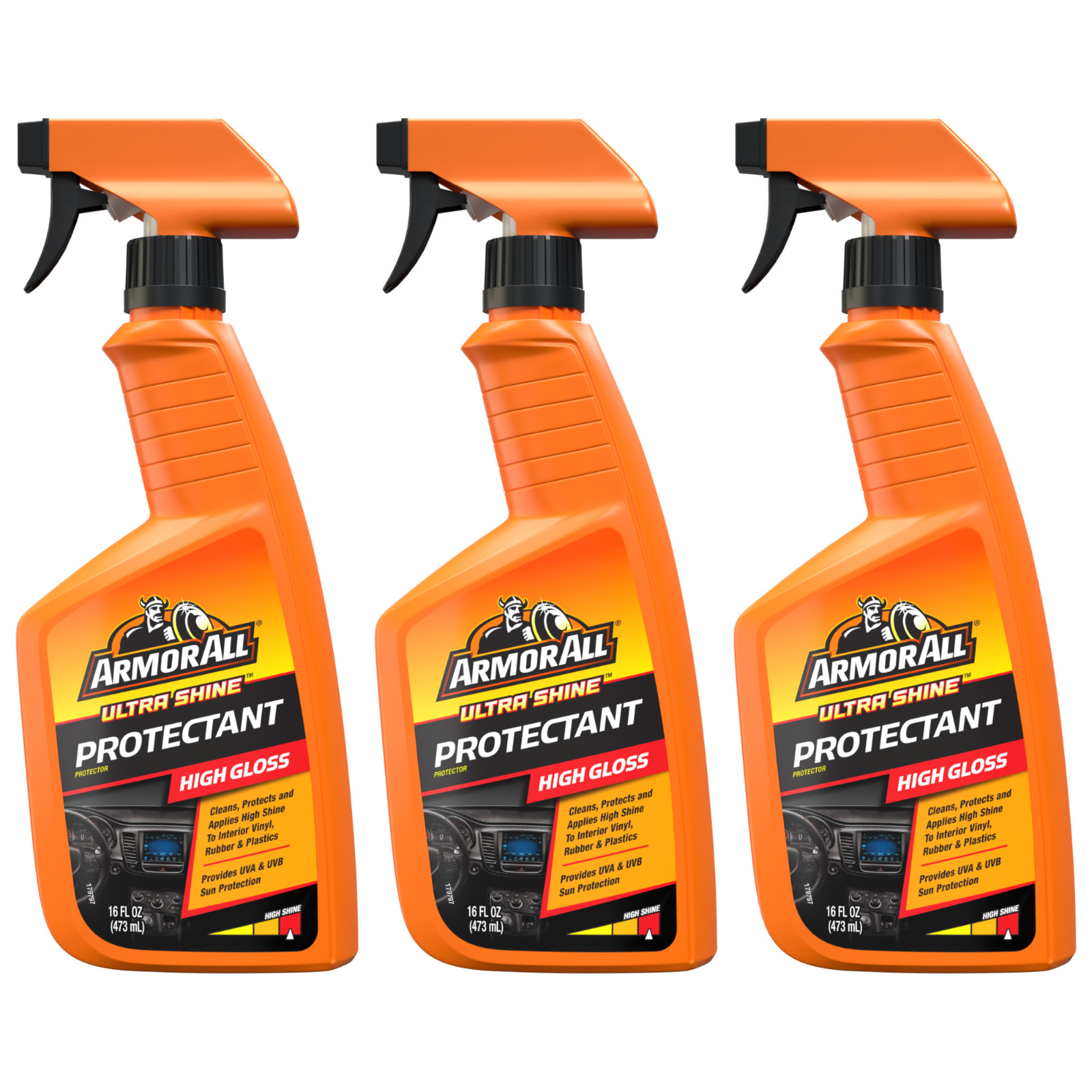 Armor All Ultra Shine Protectant Car Cleaning Spray 16 fl oz 3-Pack Armor All Ultra Shine Protectant Car Cleaning Spray 16 fl oz 3-Pack
