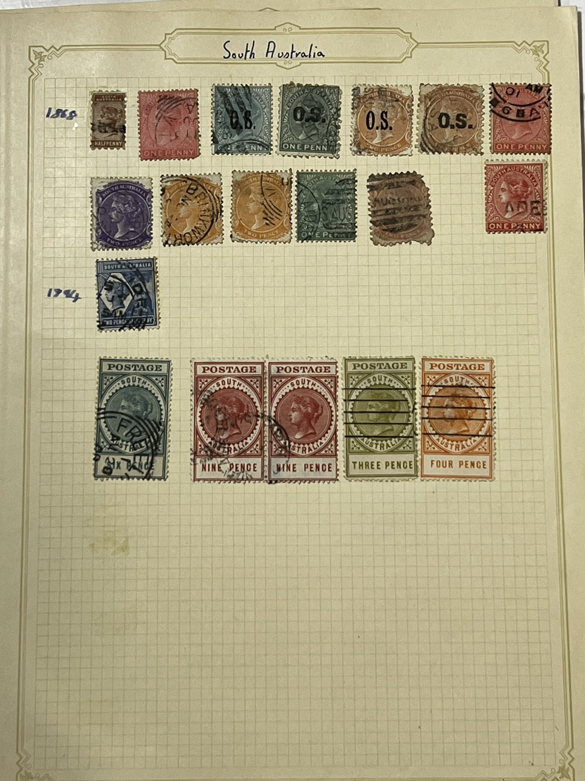 AUSTRALIA ,Queensland -Victoria — 1860s–1940s Fine Used Collection — SG Listed