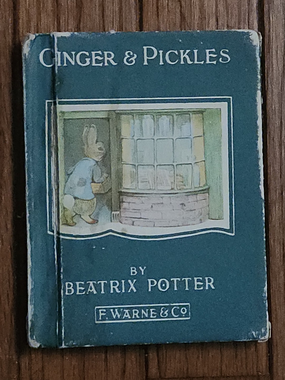 Vintage 1937 Beatrix Potter Ginger & Pickles Frederick Warne Uniform Edition HC