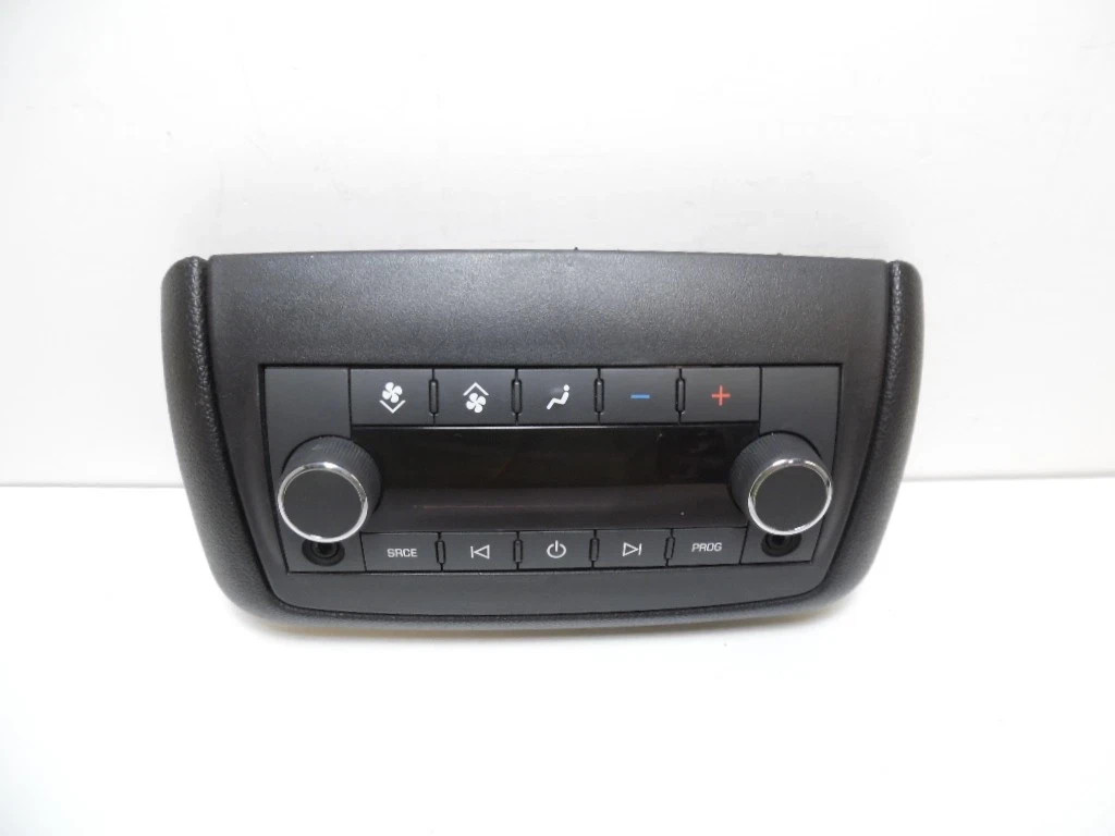 2007-2017 GMC Acadia Radio Rear Climate AC Heater Temperature Control OEM 2007-2017 GMC Acadia Radio Rear Climate AC Heater Temperature Control OEM
