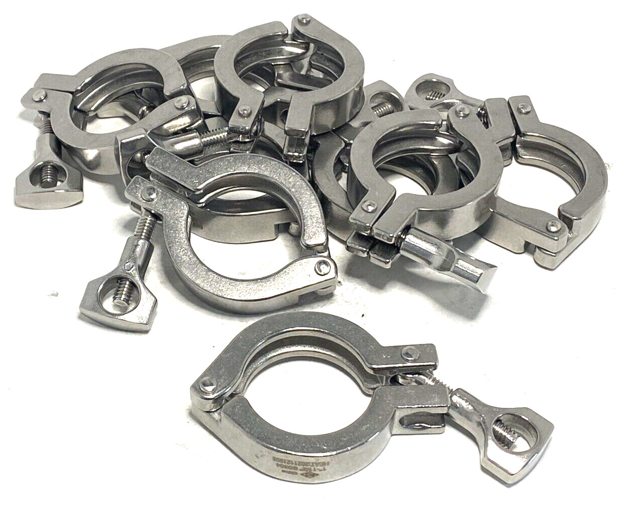 *LOT OF 10* SMITH-COOPER S7713MHHM4014 Heavy-Duty Clamps 1 to 1-1/2in Tube NOS
