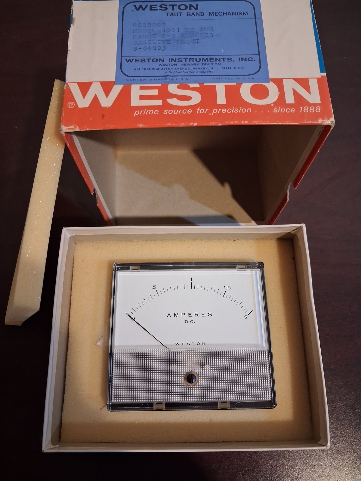 Weston Model 1941 DC Ammeter Weston Model 1941 DC Ammeter