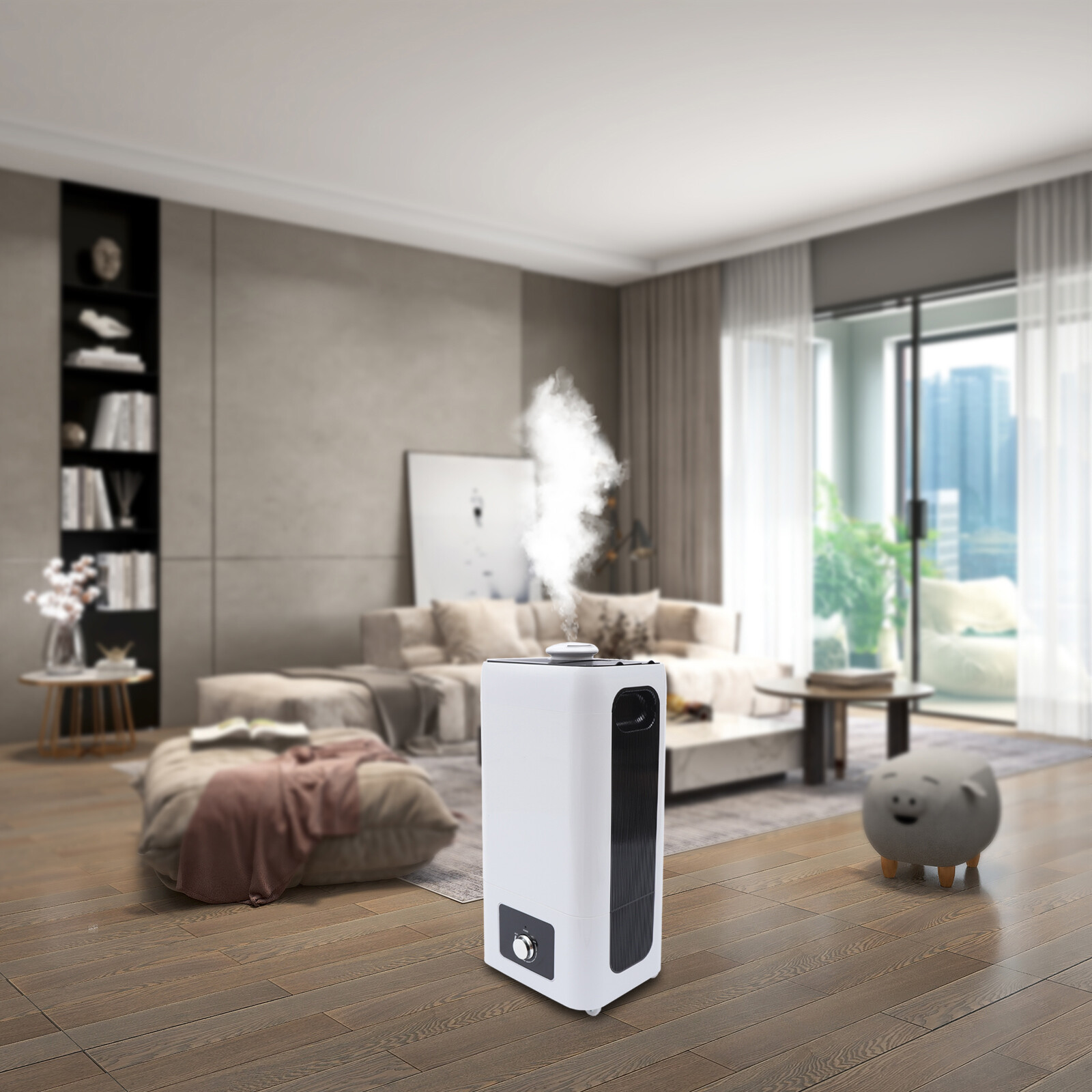 6 Gal 360° Large Humidifiers Whole-House Style Commercial Industrial Humidifier