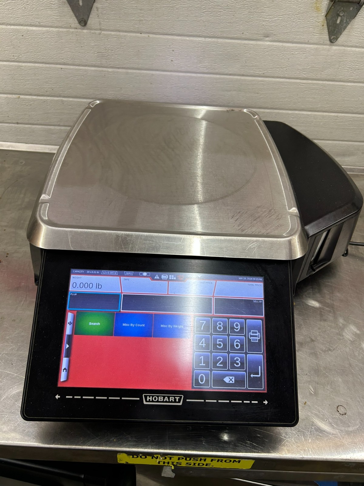 HOBART HTI-7LH DELI SCALE WITH PRINTER REFURBISHED, TESTED AND WORKING HOBART HTI-7LH DELI SCALE WITH PRINTER REFURBISHED, TESTED AND WORKING