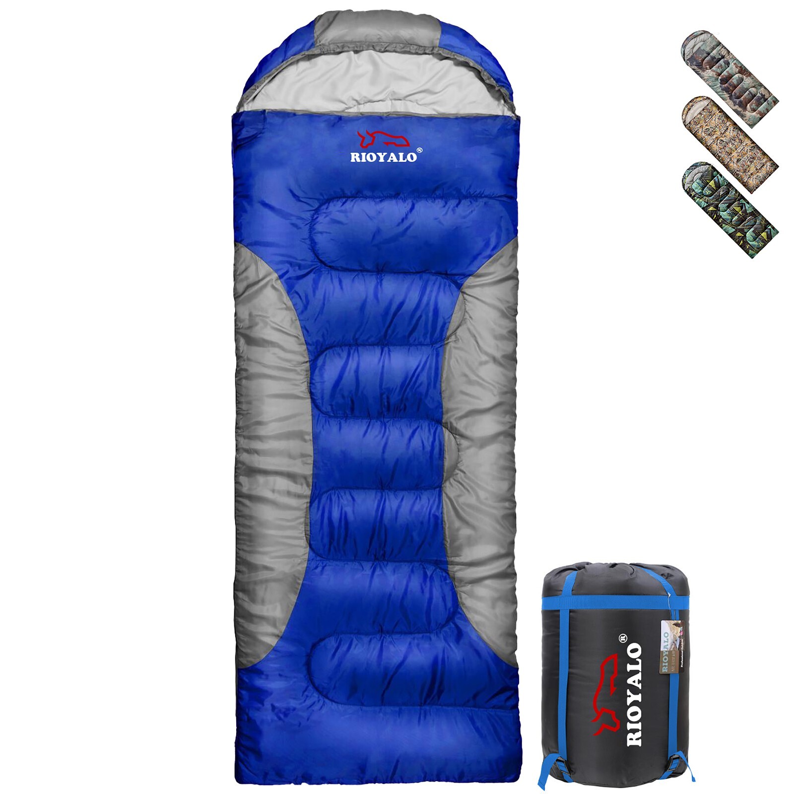 Adult Winter Cold Weather Sleeping Bag w. Comp Sack - 0 degree Waterproof 4S Adult Winter Cold Weather Sleeping Bag w. Comp Sack - 0 degree Waterproof 4S
