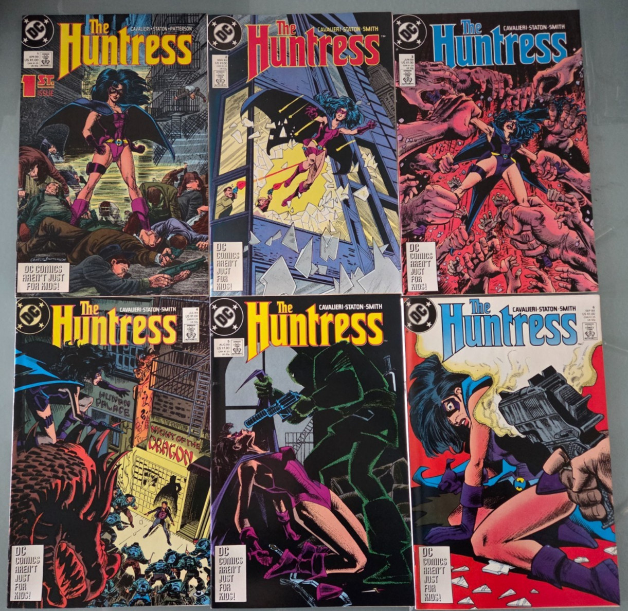THE HUNTRESS #1-10 (1989) DC 1ST APPEARANCE HELENA BERTINELLI BONUS FINAL #19 THE HUNTRESS #1-10 (1989) DC 1ST APPEARANCE HELENA BERTINELLI BONUS FINAL #19
