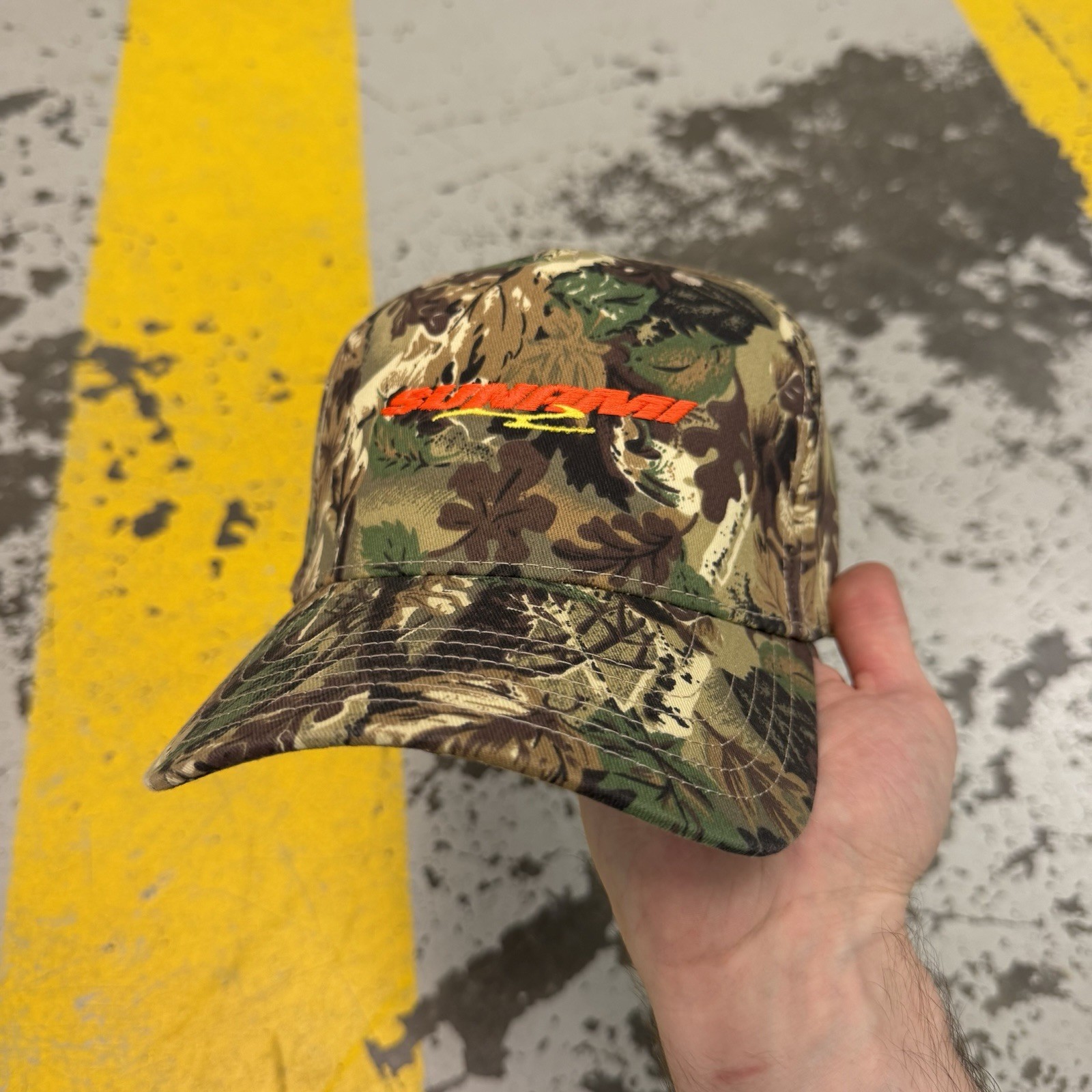 Official SUNAMI HC Band Tour Camo Snapback Hardcore Rare Exclusive Official SUNAMI HC Band Tour Camo Snapback Hardcore Rare Exclusive