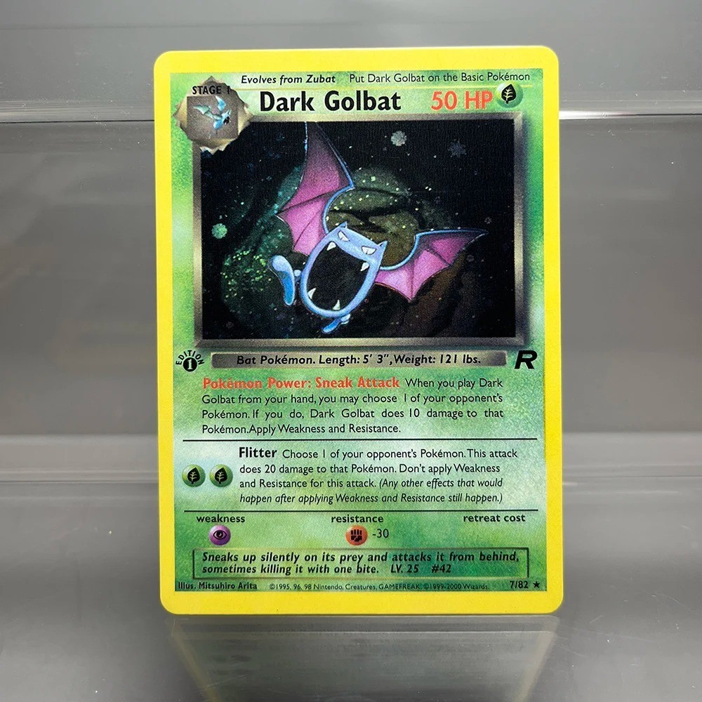 2000 Pokémon Team Rocket Set 1st Edition Near Mint/LP