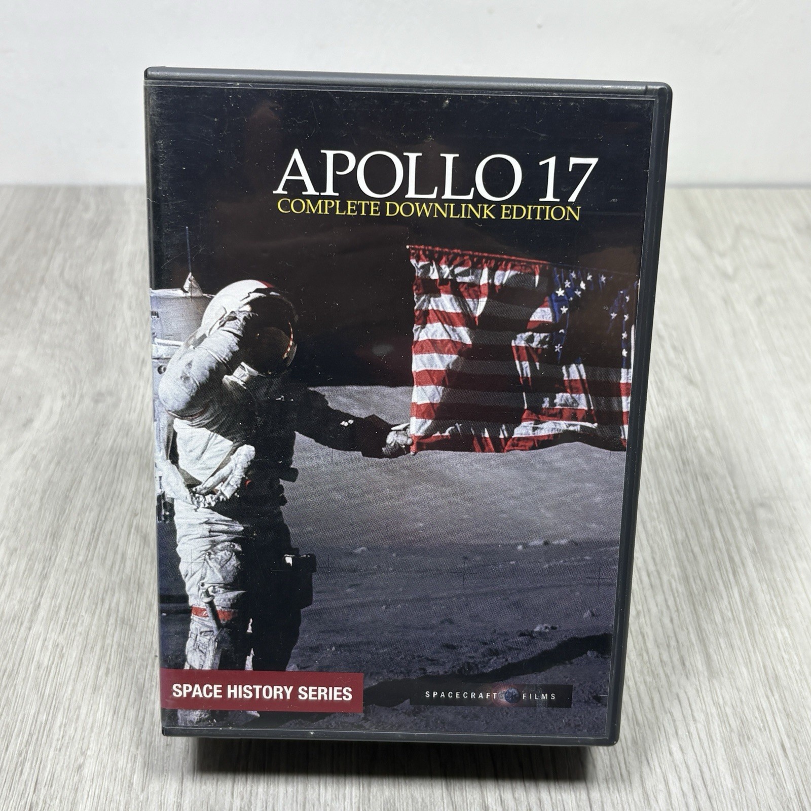 APOLLO 17 Complete Downlink DVD Complete TV and Onboard Film SPACECRAFT FILMS