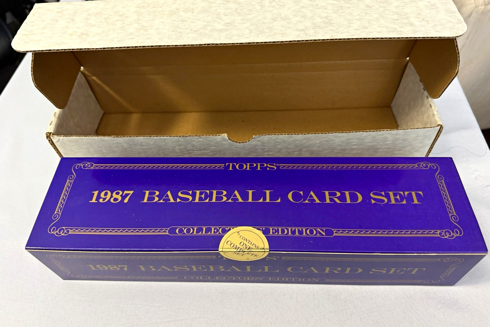 1987 Topps Tiffany Baseball Complete 792 Card Set Factory Sealed w/ Shipp