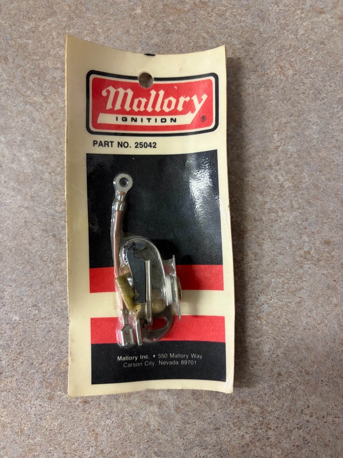 Mallory Ignition Point Part Number 25042