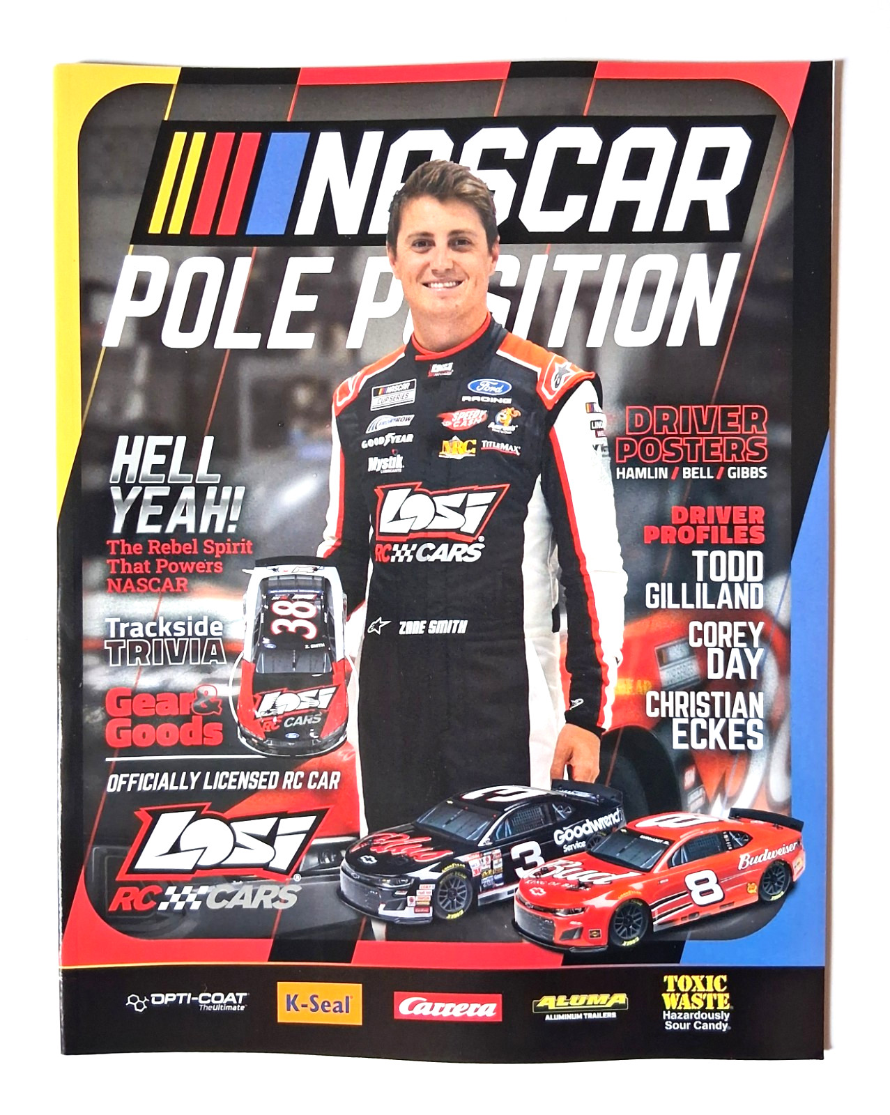 NASCAR Pole Position Magazine 2026 Chase Edition - Zane Smith - FREE US SHIPPING NASCAR Pole Position Magazine 2026 Chase Edition - Zane Smith - FREE US SHIPPING