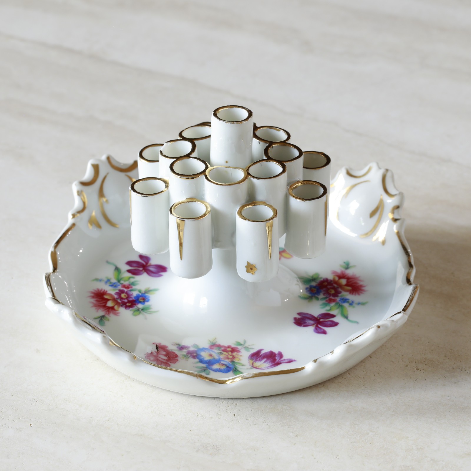 Vintage Cigarette Holder Erphila Germany Porcelain Floral Vintage Cigarette Holder Erphila Germany Porcelain Floral