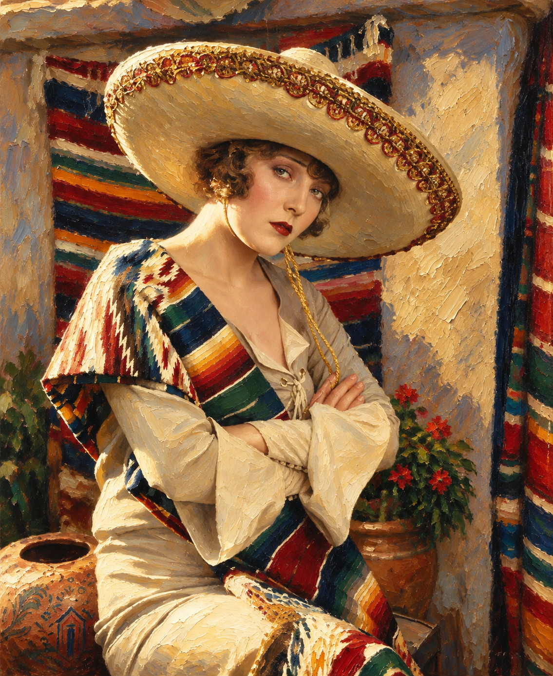 Actress Dorothy MacKaill Classic 1930s Painting Art Print Poster Picture