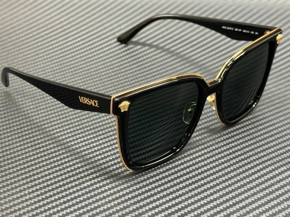 VERSACE VE2278D GB1 87 Black Grey Women\'s 58 mm Sunglasses VERSACE VE2278D GB1 87 Black Grey Women\'s 58 mm Sunglasses