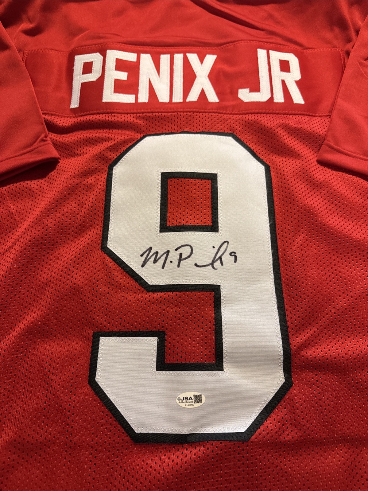 Michael Penix Jr. Autographed Atlanta Falcons Jersey 🔥 JSA Authentication Michael Penix Jr. Autographed Atlanta Falcons Jersey 🔥 JSA Authentication